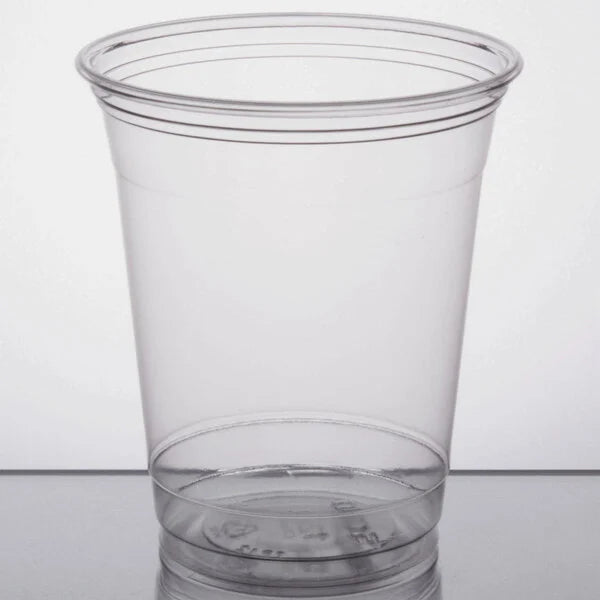 Solo Ultra Clear™ TP12 12 oz Customizable. Practical Fill Clear PET Plastic Cold Cup - 1000/Case