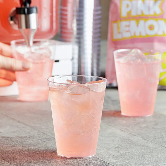 DominAde 21.6 oz. Pink Lemon Drink Mix - 12/Case