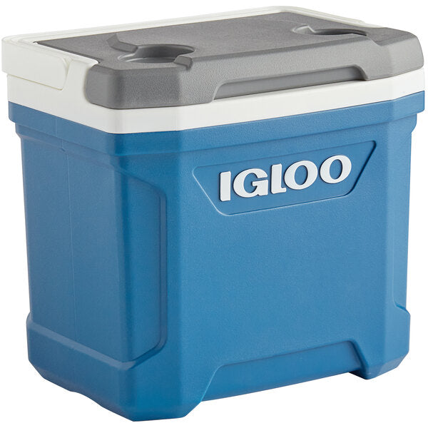 Igloo 32625 Indigo Blue Latitude 16 Qt. Cooler with Top Swing Handle