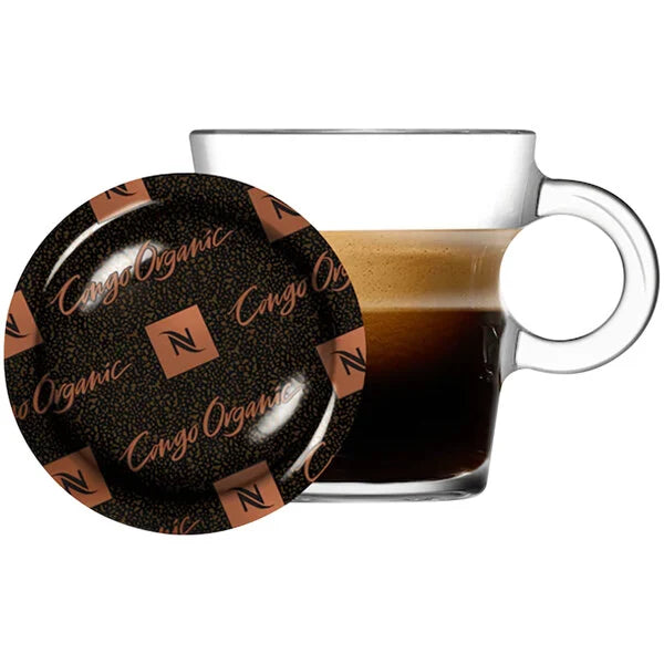 Nespresso Professional Congo Organic Single Origin Single Serve Coffee Capsules - 50/Box