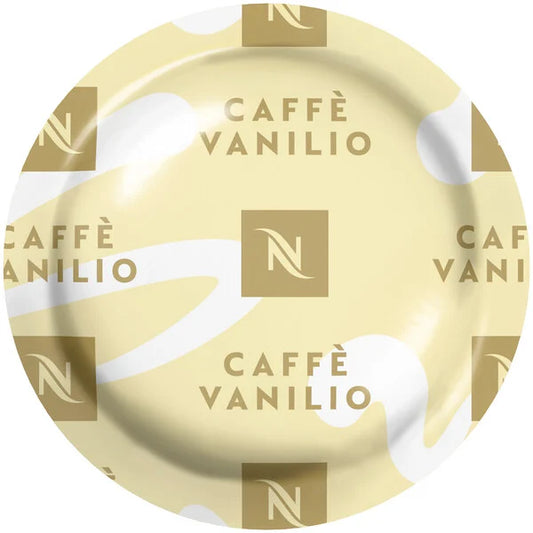 Nespresso Professional Caffe Vanilio (Vanilla) Single Serve Coffee Capsules - 50/Box