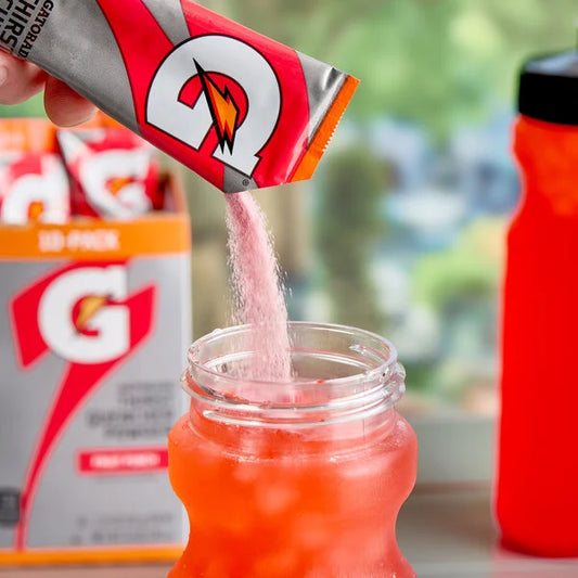 Gatorade Thirst Quencher Fruit Punch Sports Drink Powder Single Serve Stick - 80/Case