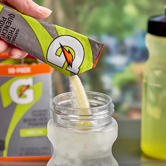 Gatorade Thirst Quencher Lemon Lime Sports Drink Powder Single Serve Stick - 80/Case