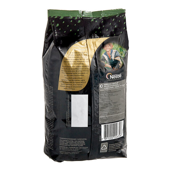 Nescafe Whole Bean Espresso 2.2 lb. - 6/Case