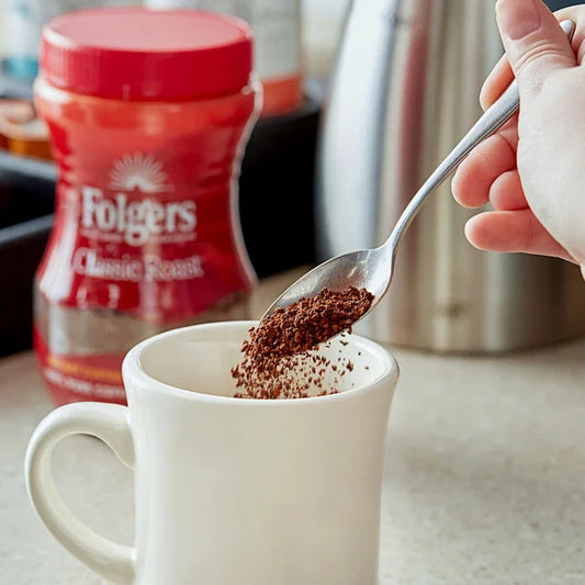 Folgers Classic Roast Instant Coffee 8 oz. - 6/Case