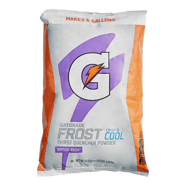 Gatorade Thirst Quencher Frost Riptide Rush Sports Drink Powder 50.9 oz.