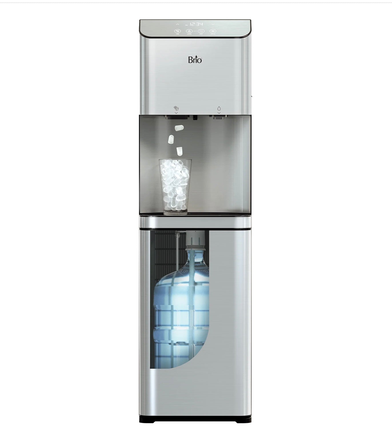 BRIO Moderna Ice Dispenser & Bottom Load Water Cooler