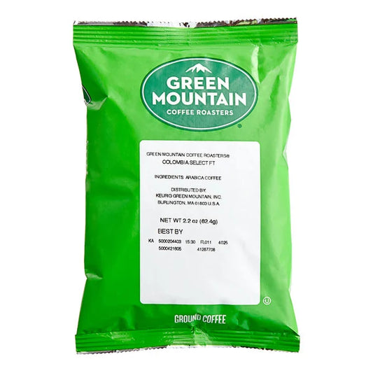 Green Mountain Coffee Roasters Colombia Select Coffee Packet 2.2 oz. - 100/Case