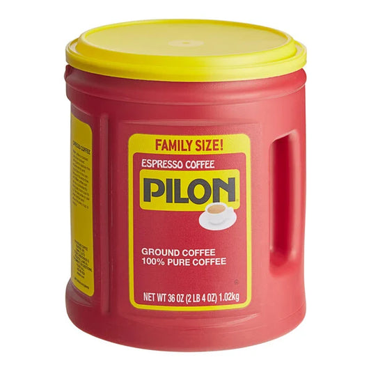 Pilon Espresso Ground Coffee Can 36 oz.