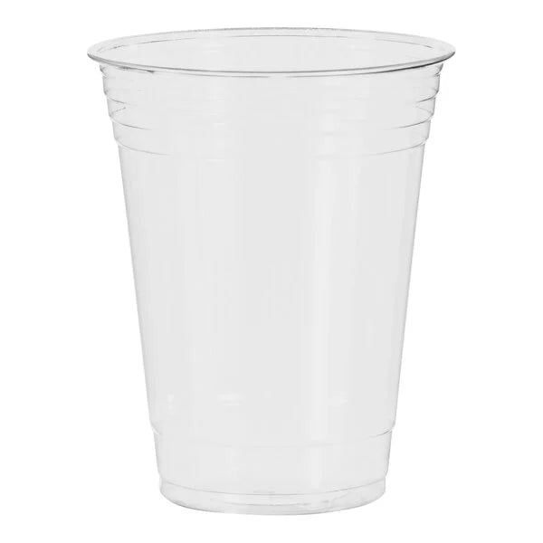 Solo Ultra Clear™ TP16D 16 oz. Customizable Clear PET Plastic Squat Cold Cup - 1000/Case