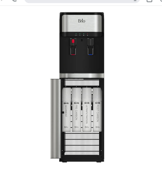 BRIO 300 Series 4-Stage UF Stainless Steel Bottleless Water Cooler