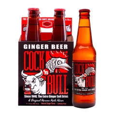 COCK N BULL GINGER BEER 12 OZ BOTTLE