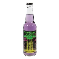 MARTIAN ABDUCTION PLUM SODA 12 OZ BOTTLE