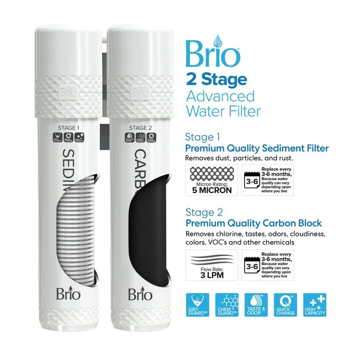 BRIO 400 Series 2-Stage Bottleless Water Cooler