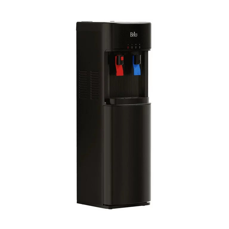 BRIO 300 Series 3-Stage Black Bottleless Water Cooler