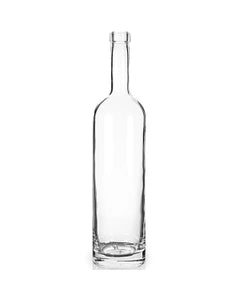 750 ml Clear Glass Arizona Liquor Bottle, Bar Top, 12/cs