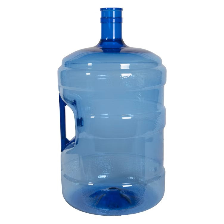 5 Gallon AMW Blue PET Water Bottle, Full