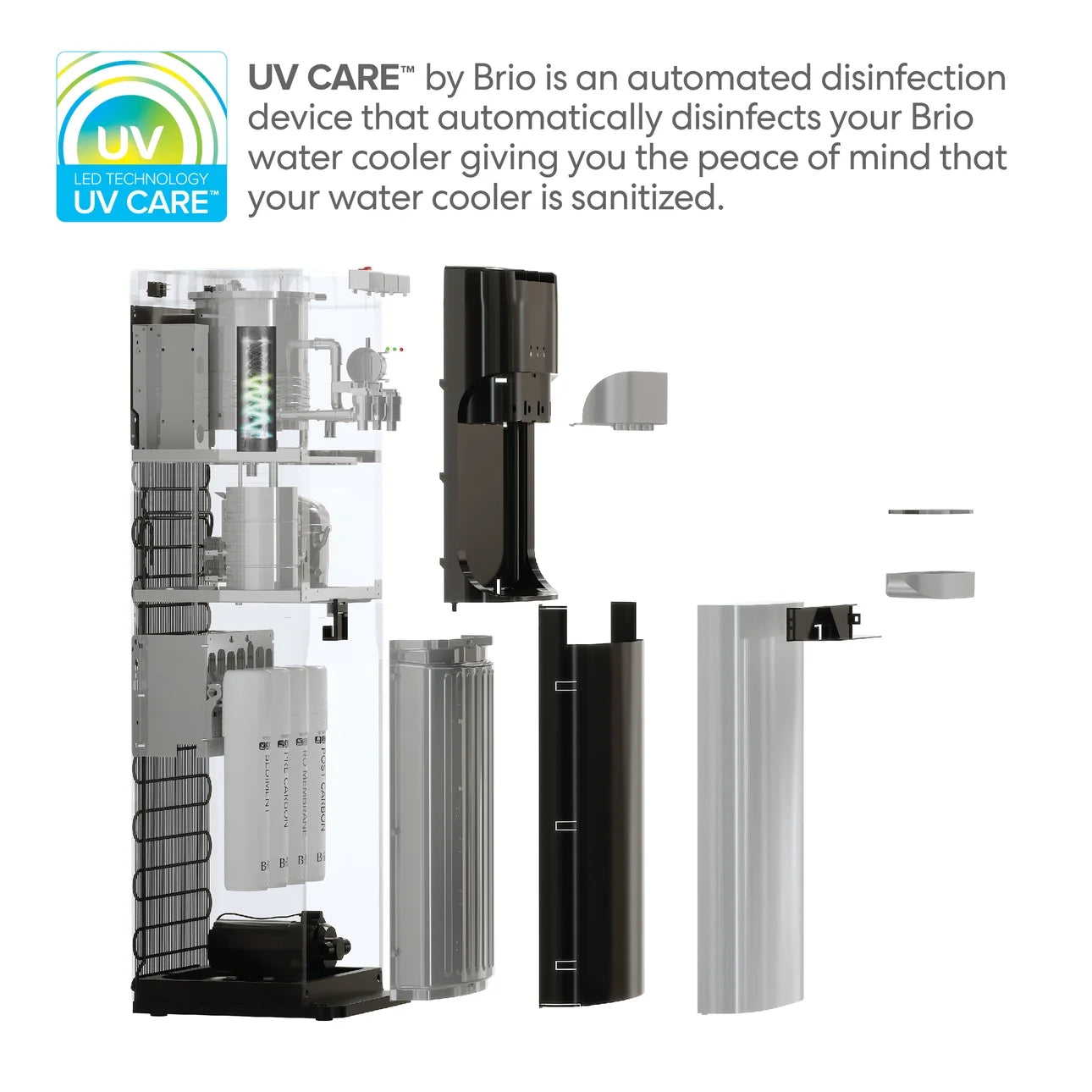 BRIO 400 Series 2-Stage Bottleless Water Cooler