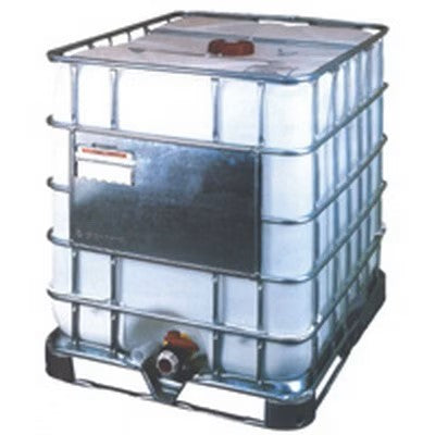 Tanque IBC EcoBulk MX de 330 galones con plataforma de acero de 48" x 40" x 53"