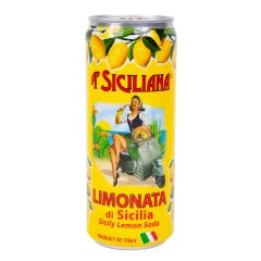 A'SICILIANA LIMONATA SODA 6 PACK 11.5 OZ CAN