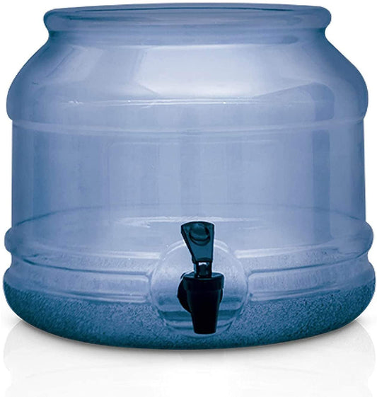 Base Dispensadora de Agua Azul con Grifo para Botellas de Agua - Para Soportes o Encimeras 