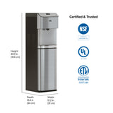 BRIO Moderna Touchless Bottom Load Water Cooler