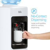 BRIO 300 Slim Series White Top Load Water Cooler