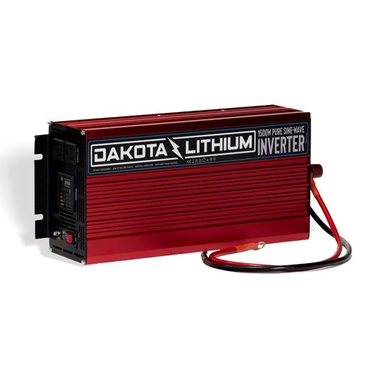 DAKOTA LITHIUM 1500 WATT DC TO AC INVERTER - PURE SINE WAVE