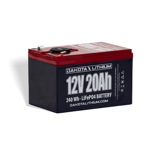 DAKOTA LITHIUM 12V 20ah BATTERY USB