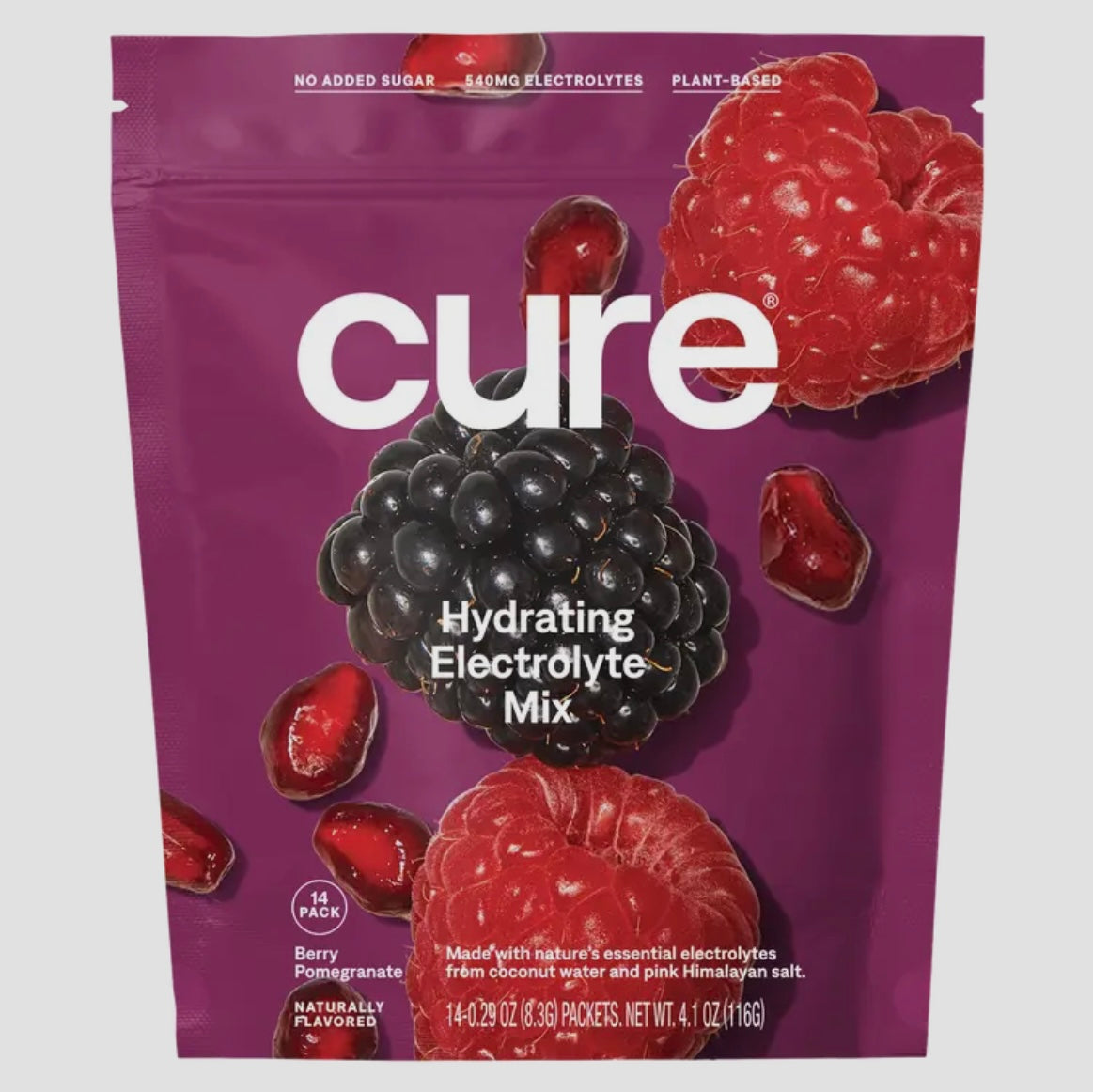 CURE Electrolyte Beverage Mix - Berry Pomegranate