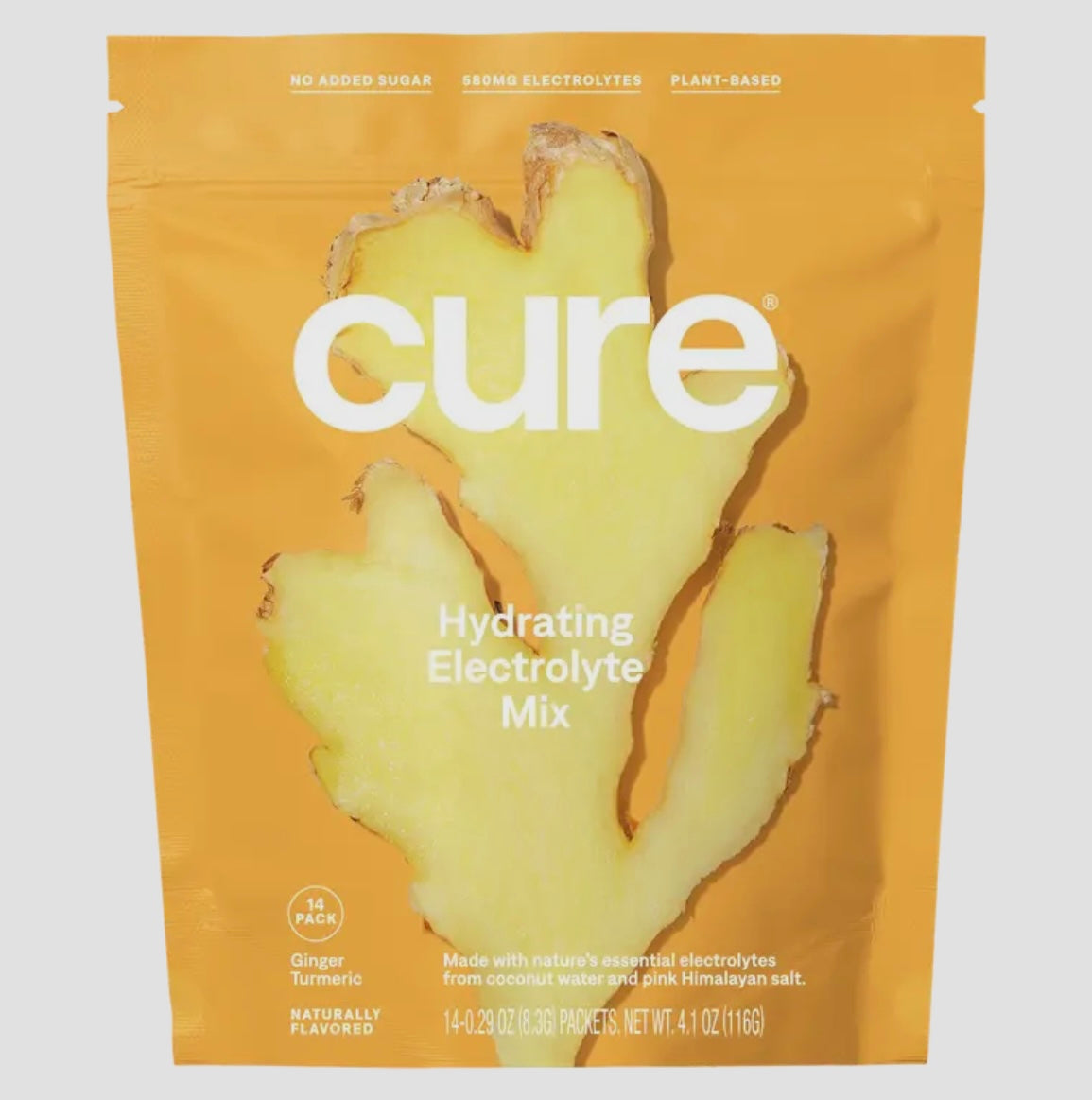 CURE Electrolyte Drink Mix - Ginger Turmeric