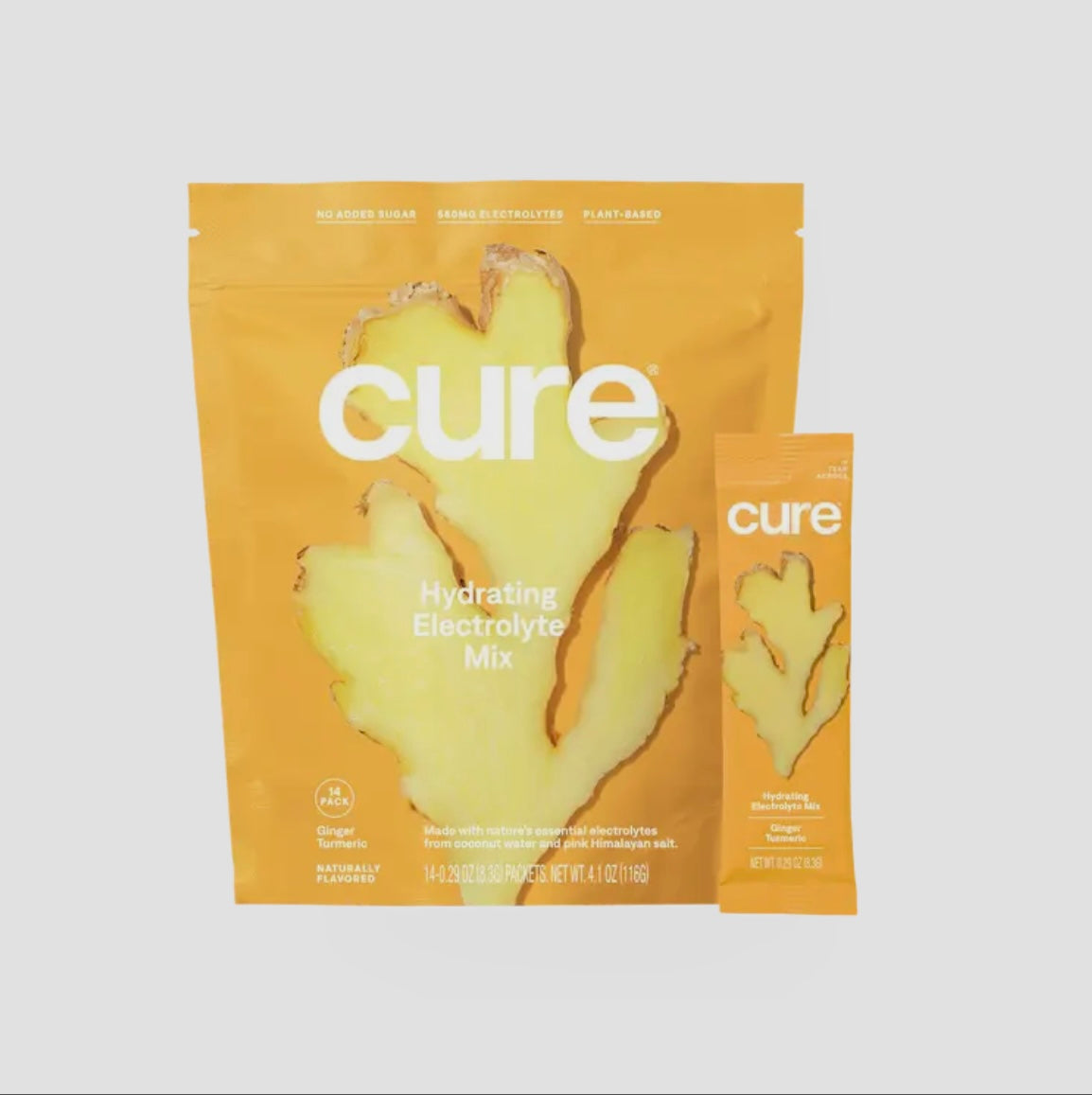 CURE Electrolyte Drink Mix - Ginger Turmeric