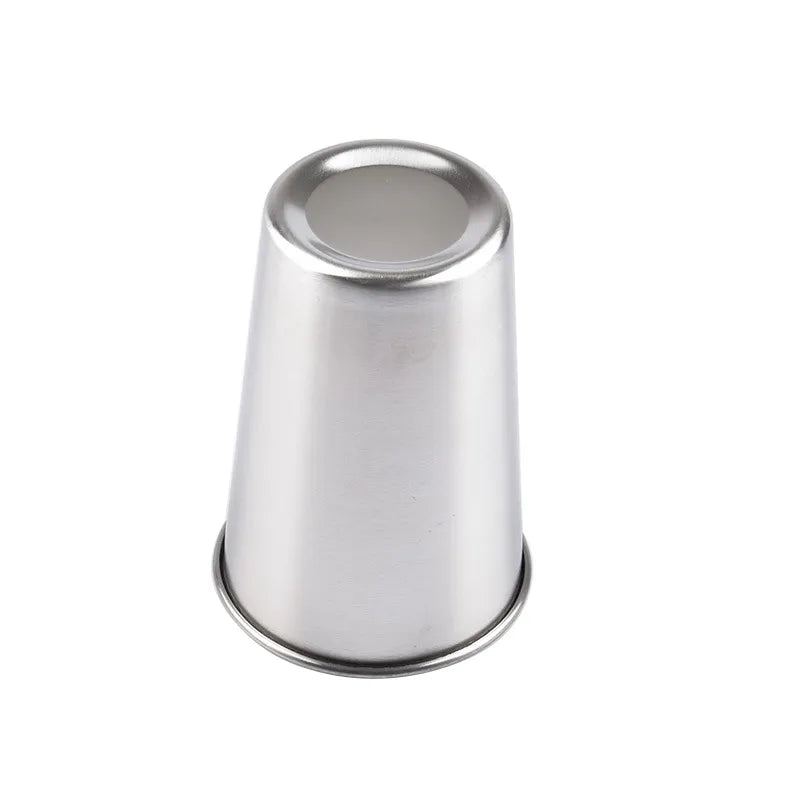 Stainless Steel Metal Cup Beer Cups White Wine Glass Coffee Tumbler Travel Camping Mugs Drinking Coffee Tea Mug Set Outdoor