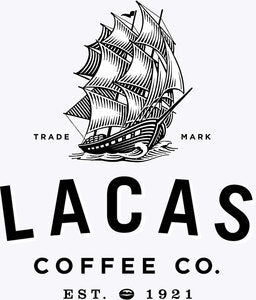 Lacas Coffee Dark Note Coffee Packet 3 oz. - 24/Case